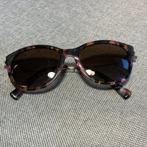 Sunglasses Ralph RA5201 Cat Eye Polarized Pink Marble Gradient Lenses